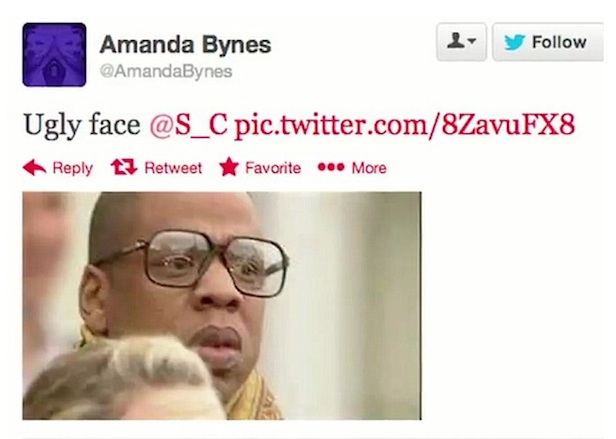Amanda Bynes calls Jay-Z Perez Hilton In Touch Editor ugly 