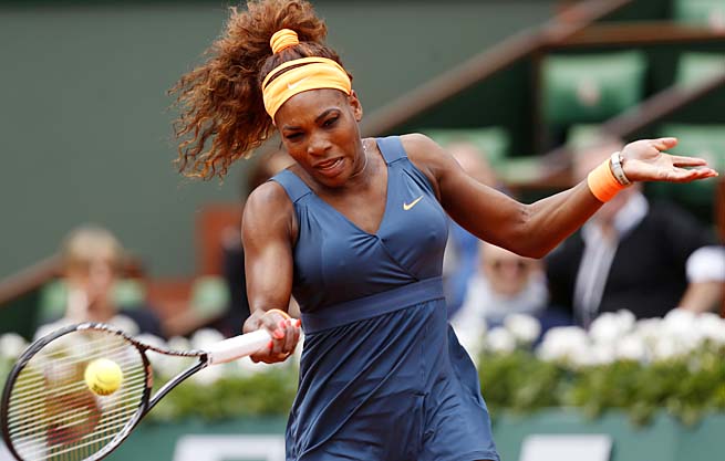 Serena Williams sets record breaking streak in French Open 2013 